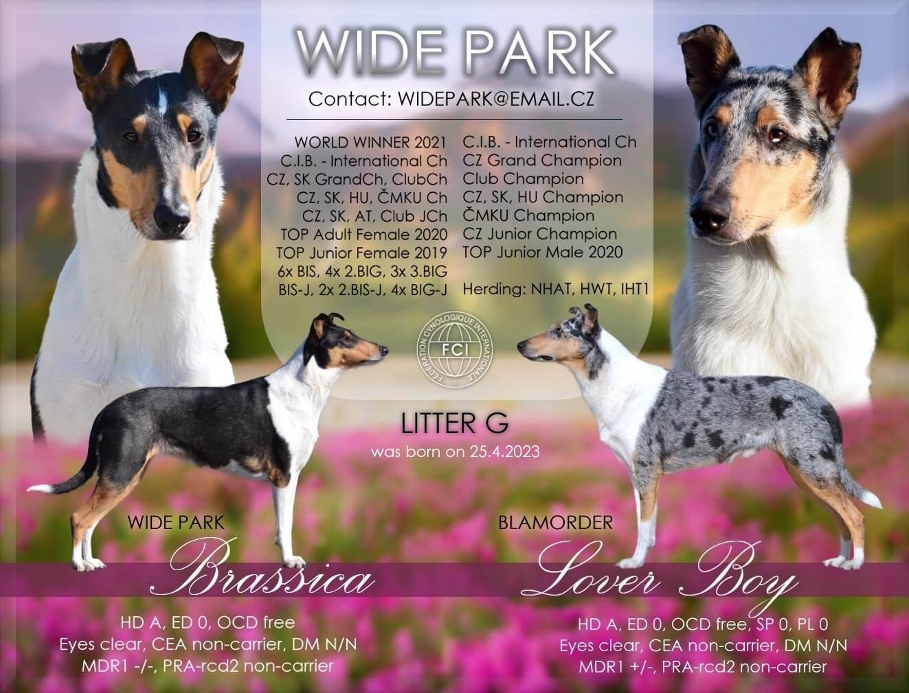 Vrh „G“ Wide Park je na světě!